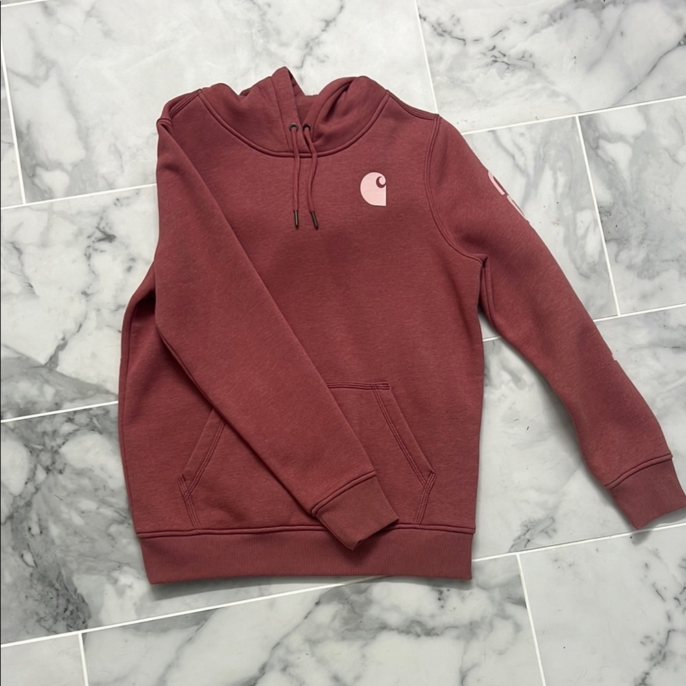 Carhartt Pink Cowl Neck Sweater